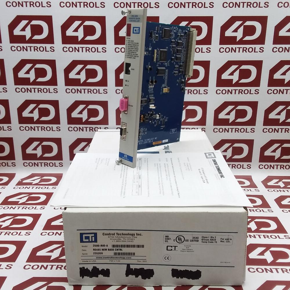 2500-RIO-A | Control Technology Inc | CTI 2500 Series