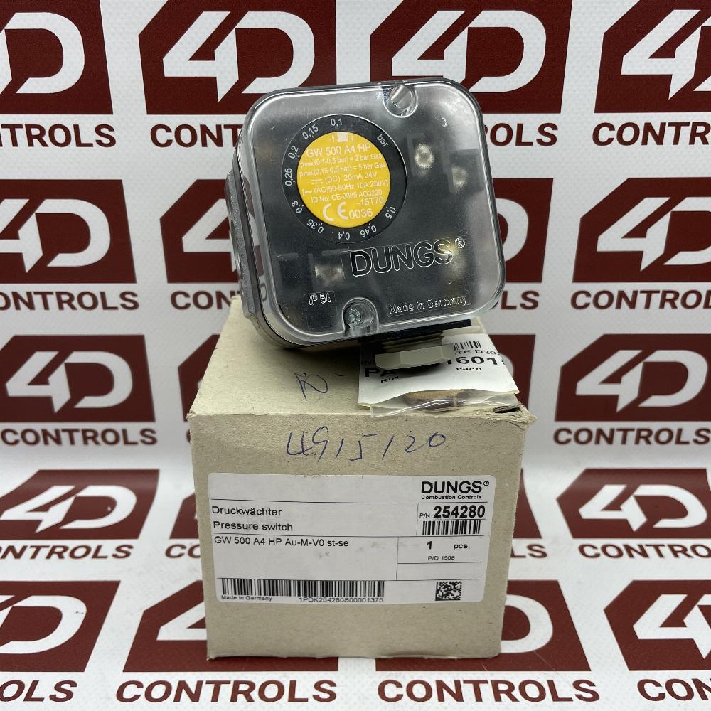 254280 | Dungs | GW 500 A4 HP | Pressure Switch, 0.1-0.5 bar