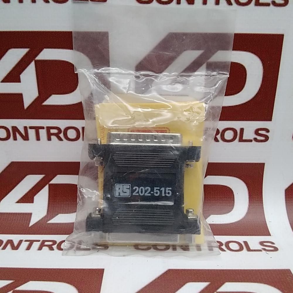 202-515 | RS | D Sub Adapter , Male 25 Way To Female 25 Way