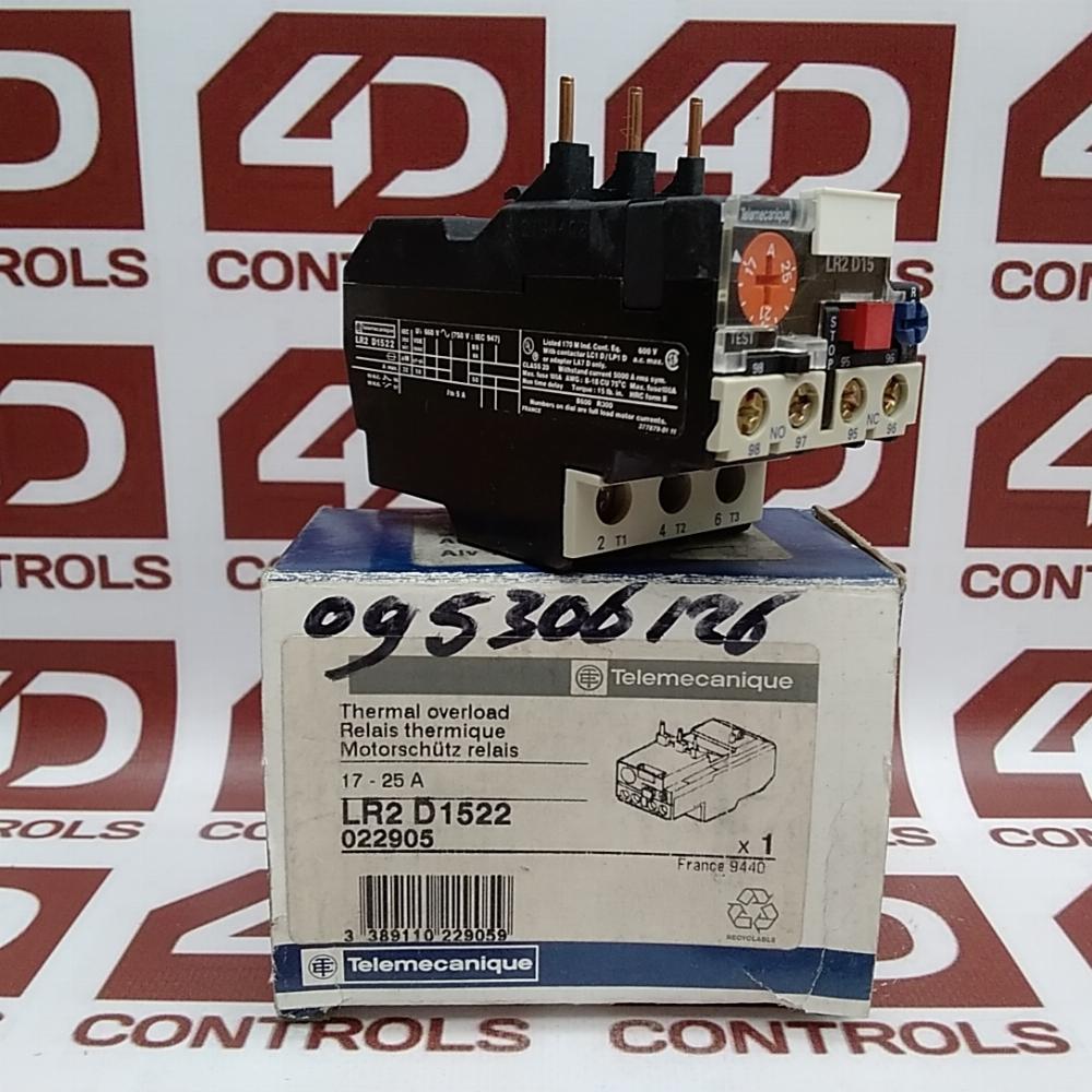 LR2 D1522 | Telemecanique | Thermal Overload Relay