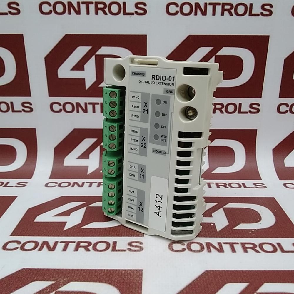 Abb Rio Unit RDIO-01 | ABB | ACS800, I/O Module, 24-250VDC, 2 Relay