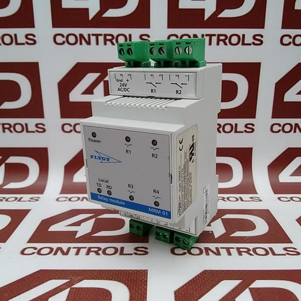 Flygt Cas Module MRM01 | Flygt | MAS, Relay Module, 24VAC/DC, 4x5A, Modbus