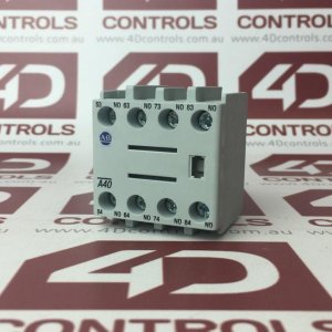 100-FA40 | Allen Bradley | Auxiliary Contact Block, 4 N.O, Front Mounting