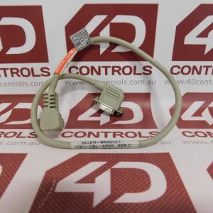 1761-CBL-AP00 | Allen Bradley | RS-232 Cable 8 Pin Mini DIN to 9 Pin D Shell