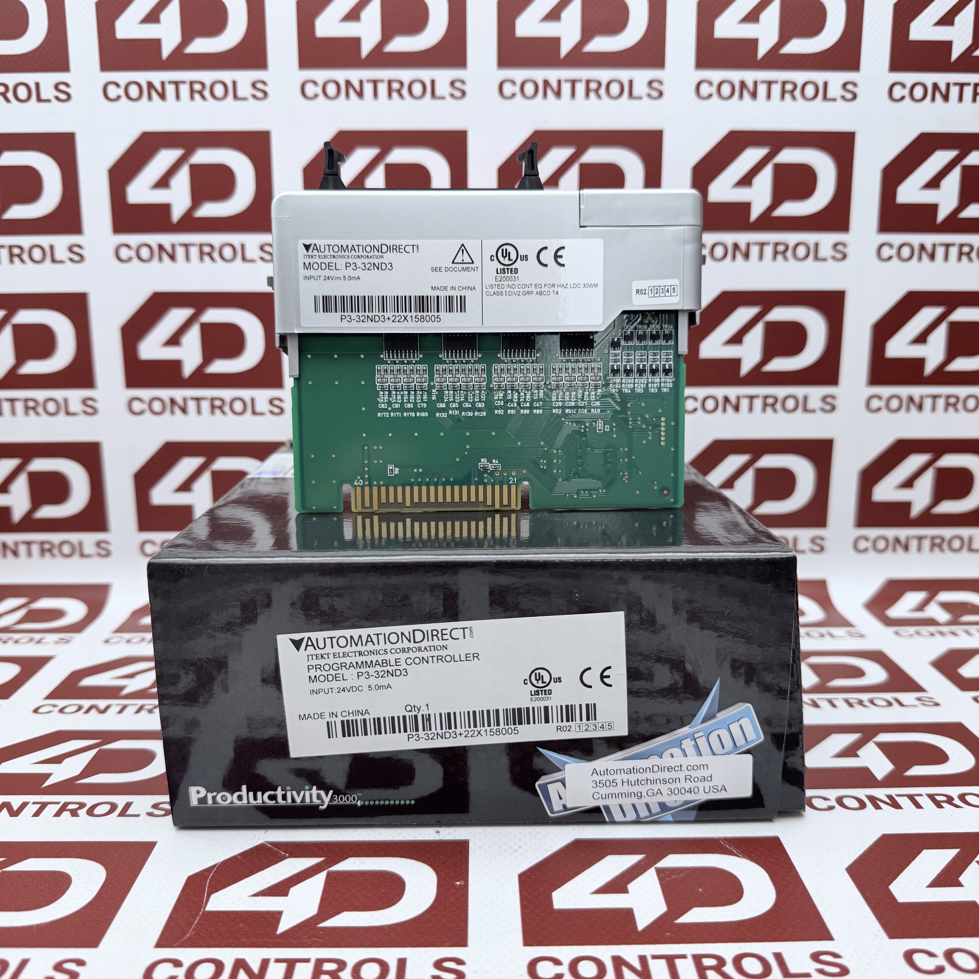 Discrete Input Module 32 Channels P3-32ND3 | Automation Direct | Discrete Input Module, 24VDC