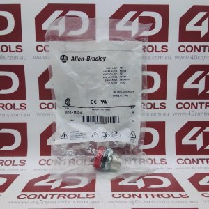 800FM-P4 | Allen Bradley | Pilot Light, Red, 22.5mm, Round,  Metal, Diffuser