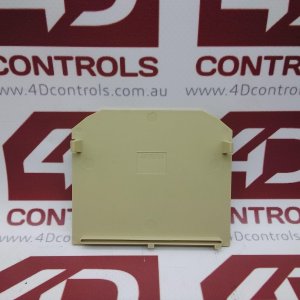 0340960000 | Weidmuller | (APSAK70/35), End Plate, 2mm, Beige