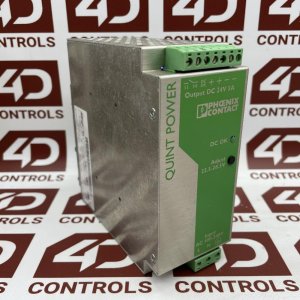 2938581 | Phoenix Contact | DIN Rail Power Supply, 100-240VAC, 24VDC, 5A
