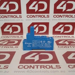 95.05 | Finder | Relay Socket, 8 Pin, 10A, 250V, DIN Rail Panel Mount