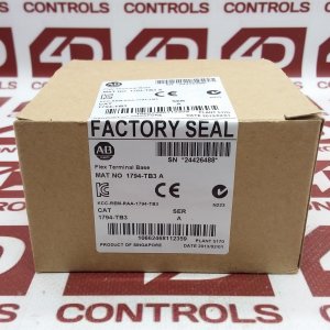 1794-TB3 | Allen Bradley | FLEX I/O Series, Terminal Base, Cage Clamp