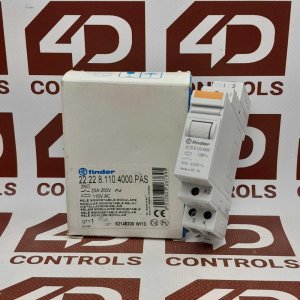 22.22.8.110.4000 | Finder | Power Relay, 110VAC Coil, 30A, Latching, DPST, N.O.