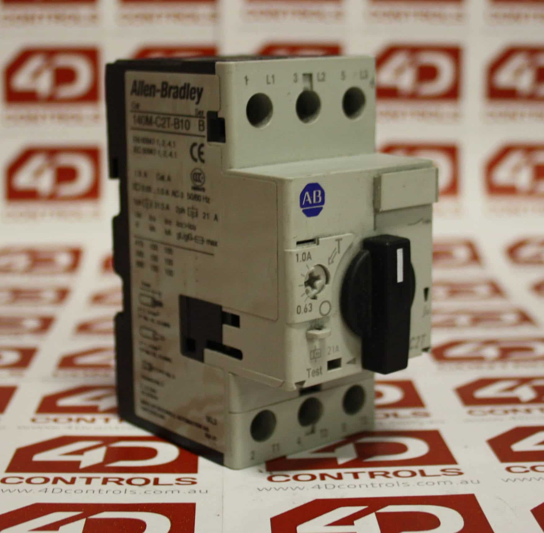 140M-C2T-B10 | Allen Bradley | Motor Protection Circuit Breaker, 0.63 - 1A