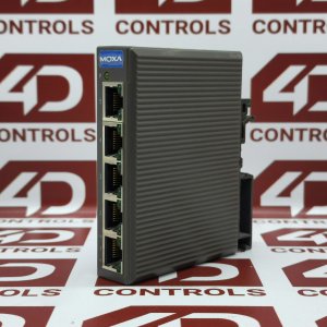 EDS-205 | Moxa | Unmanaged Ethernet Switch, 12-48VAC / 18-30VDC, 5 Ports, IP30