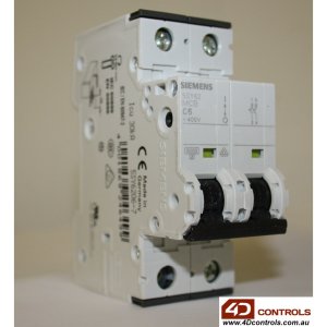 5SY6-206-7﻿ | Siemens | Miniature Circuit Breaker 6A 2 Pole 6kA