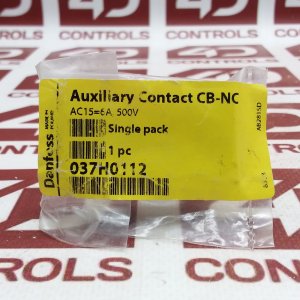 037H0112 | Danfoss | Auxilary Contact, N.O., 600A, 500VA Max, Screw Terminal