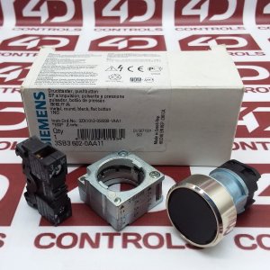 3SB3 602-0AA11 | Siemens | Pushbutton Momentary 22mm N.O. Black