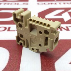 0206160000 | Weidmuller | (EWK 1), Terminal End Bracket, Beige, Din Rail Mount