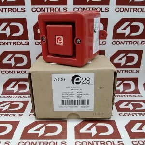 A100AC115R | e2S warning signals | Alarm Sounder, 115VAC, 104dB, 32 Tones, Red